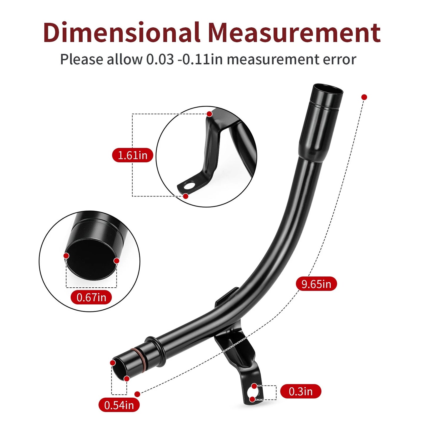 Oil Fill Tube for Polaris Sportsman 600 700 800 RZR 800 Ranger 800 (2005–2014)