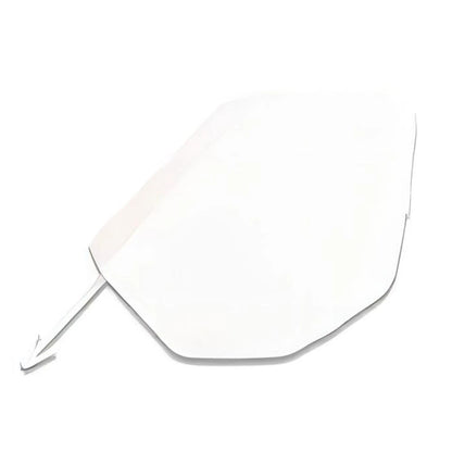White Front Bumper Towing Eye Cover Cap for Nissan Rogue Sport (2020-2023)