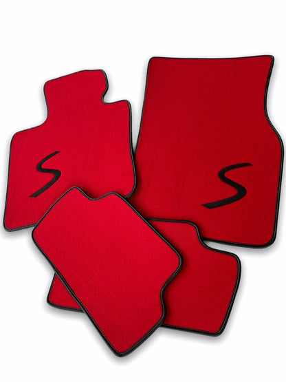Carpeted Floor Mats for Mini John Cooper Works F56 F57 (2014-2017)