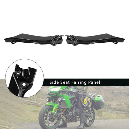 Side Seat Fairing Panel for Kawasaki Versys 650 KLE650 (2022-2024) Black