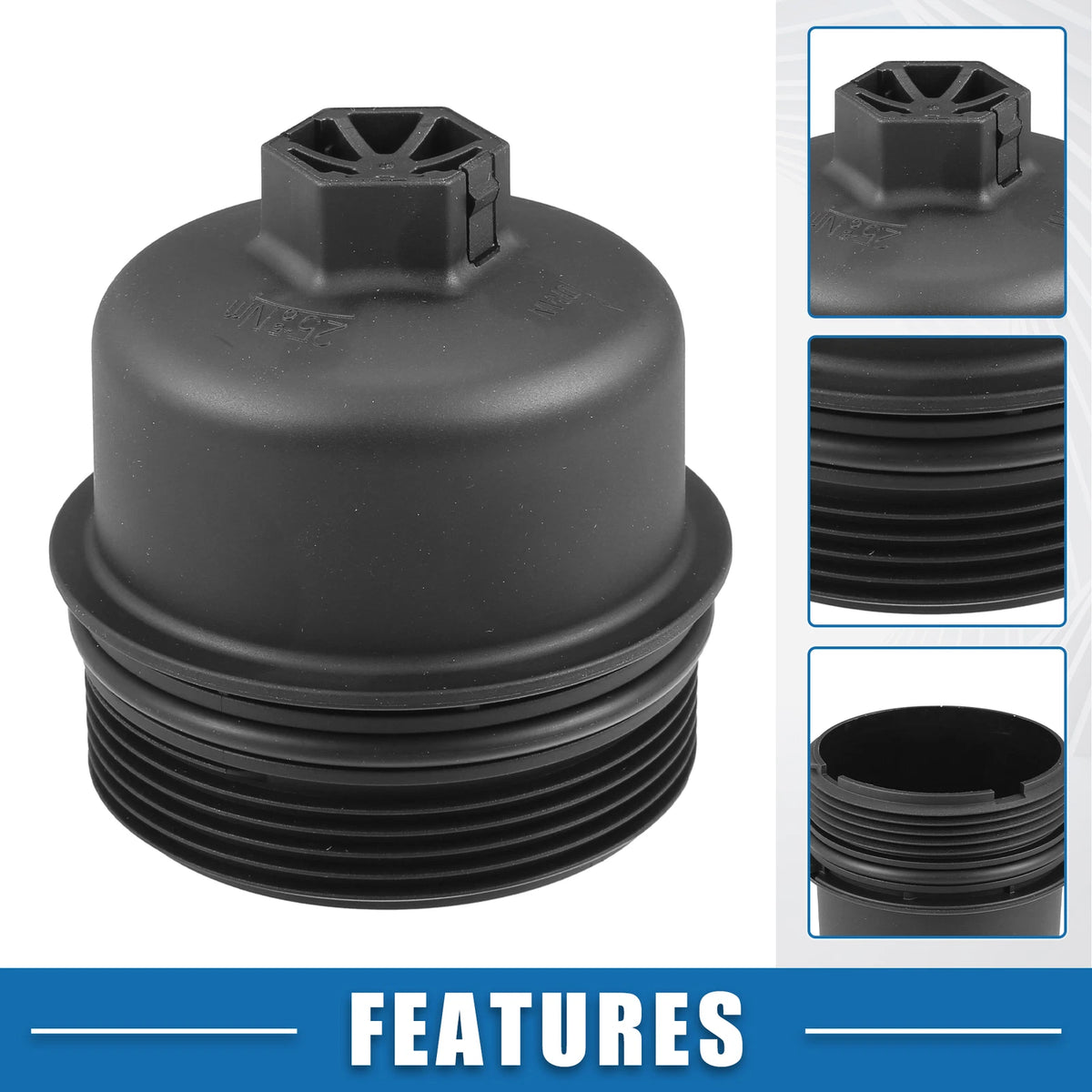Engine Oil Filter Housing Cover for Land Rover DEFENDER 2.4L (2007-2016)