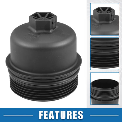 Engine Oil Filter Housing Cover for Land Rover DEFENDER 2.4L (2007-2016)