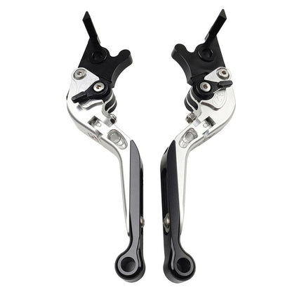 Silver CNC Extendable Brake Clutch Levers for BMW S1000XR (2015-2021)