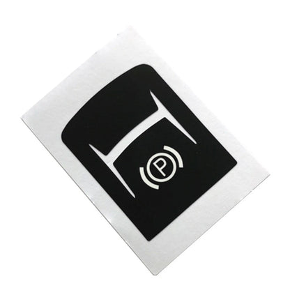 Panel Button for A6 Clima Decals Stickers Black Vinyl