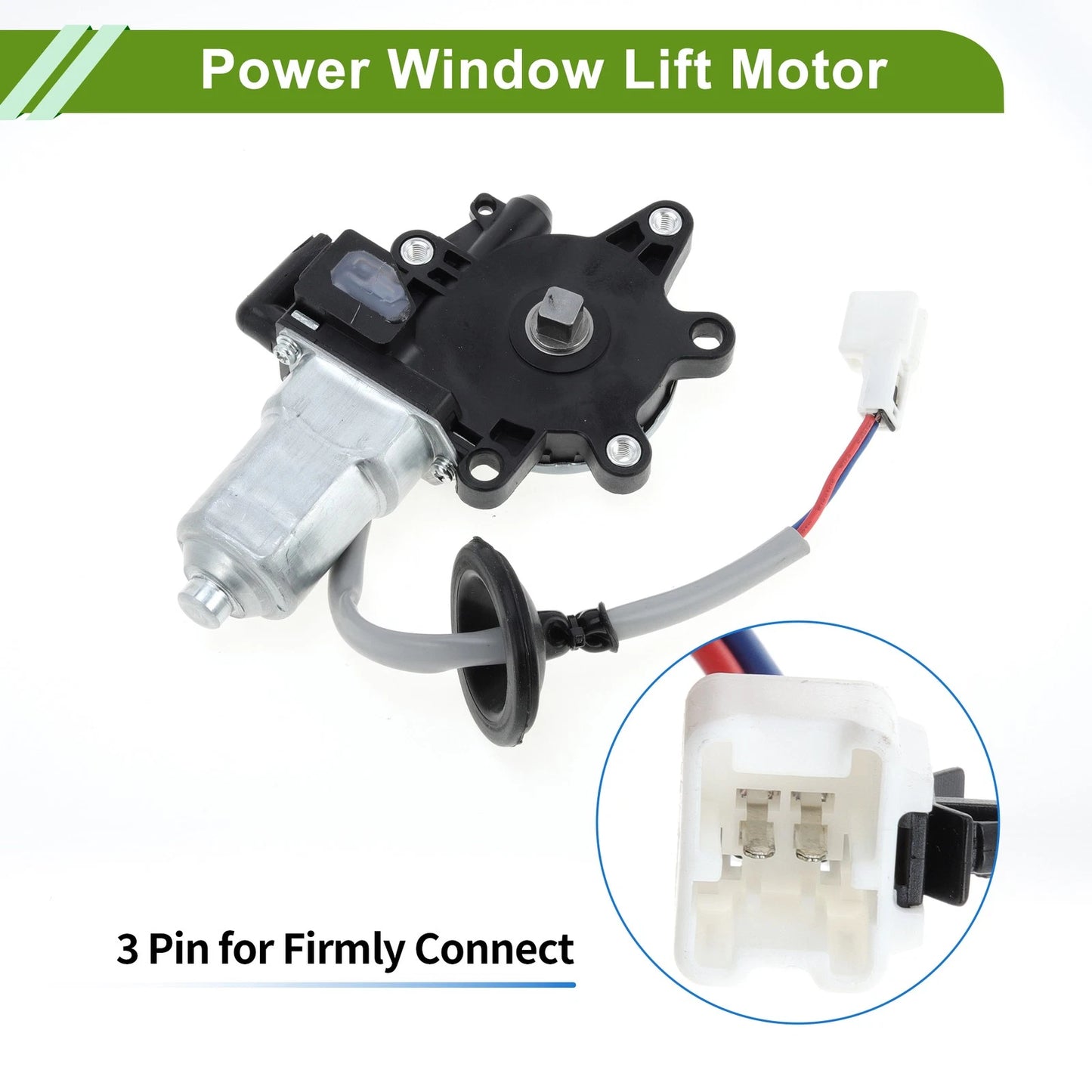 Front Right Power Window Regulator Motor for Nissan Altima (2002-2006)