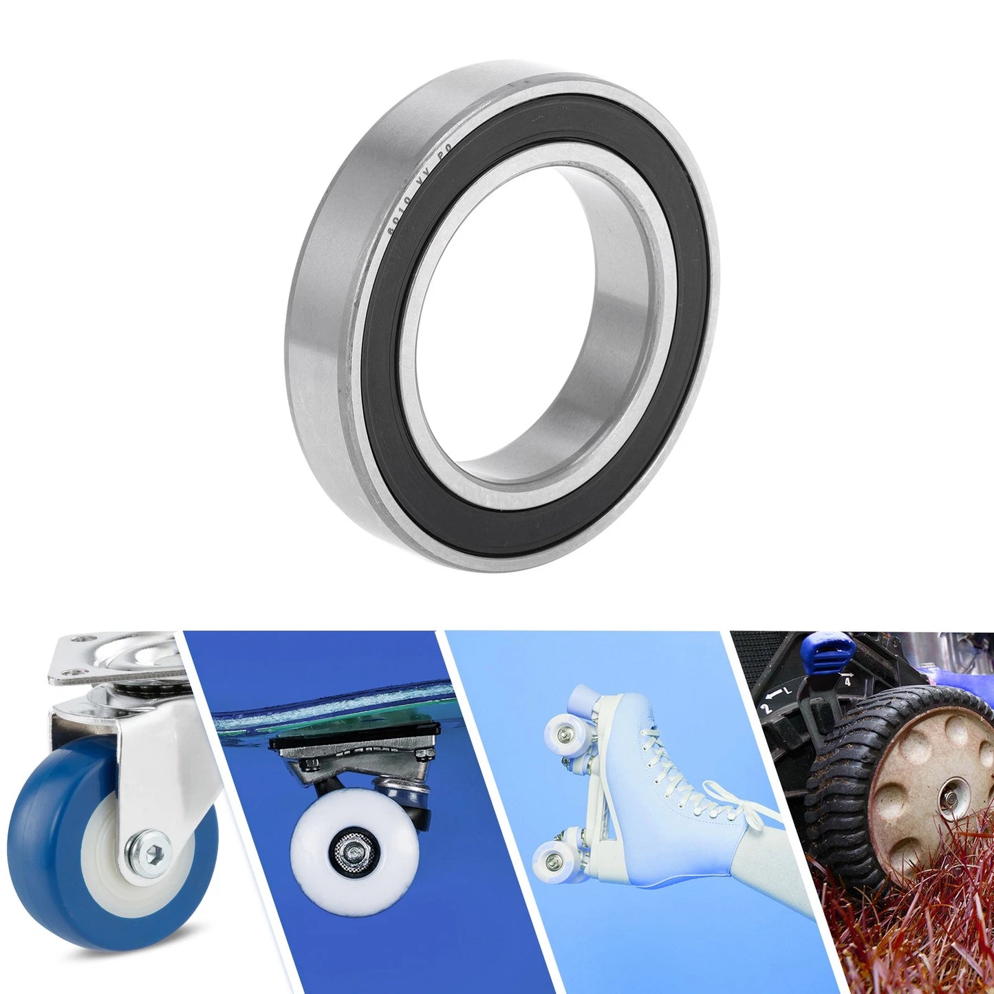 50x80x16mm Deep Groove Ball Bearing for Scooter Skateboard Wheel