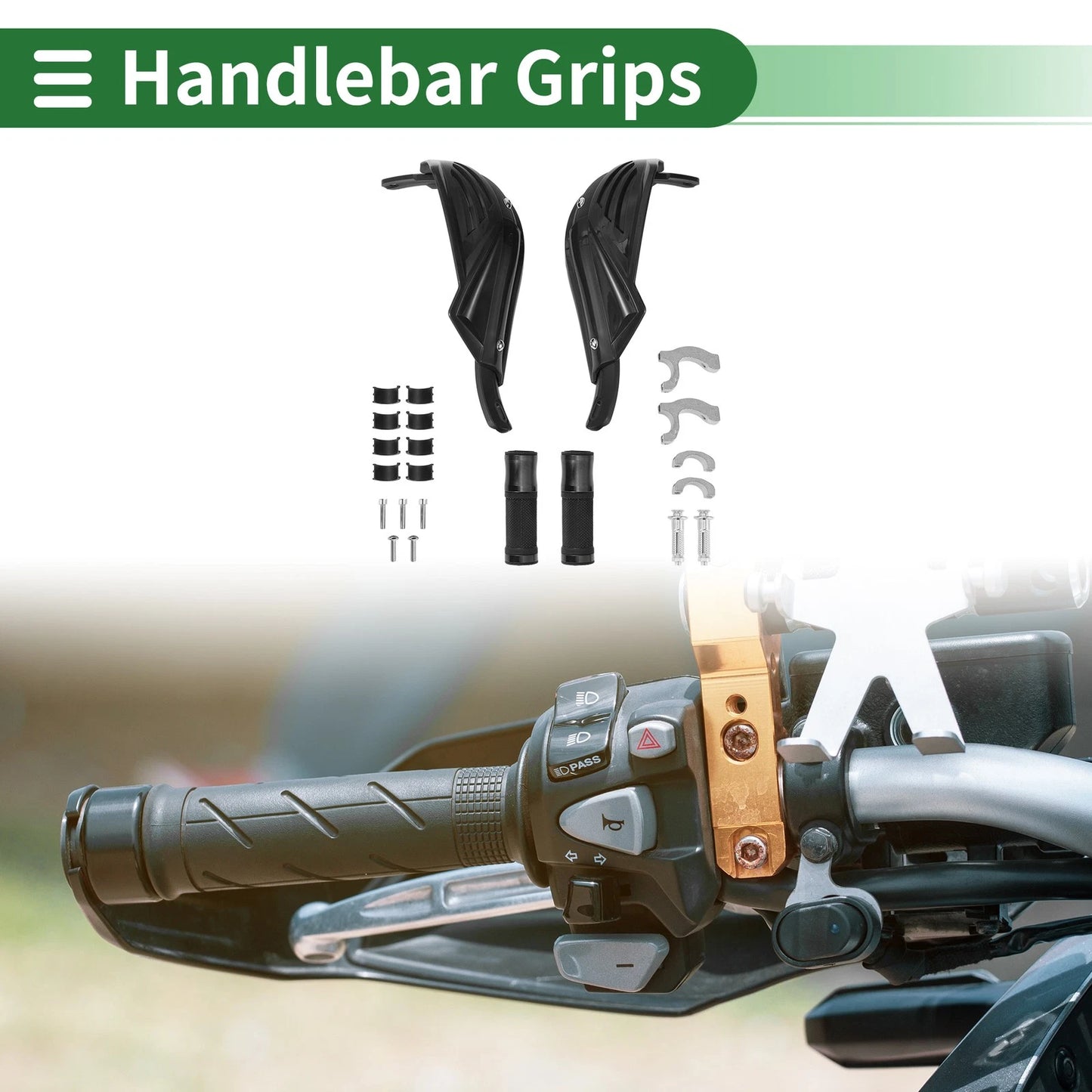 Motorcycle Hand Grips Cover for Make Model