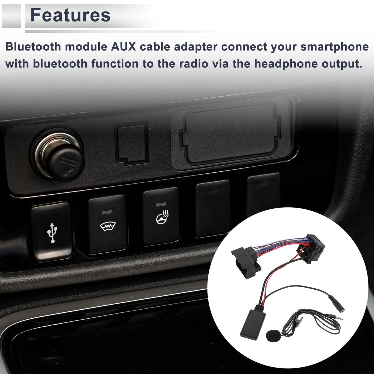 Stereo Radio Harness for Ford (2015-2023)