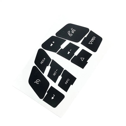 Steering Wheel Button Decals for Chevrolet C6, Malibu, Pontiac G6 (2004-2013)