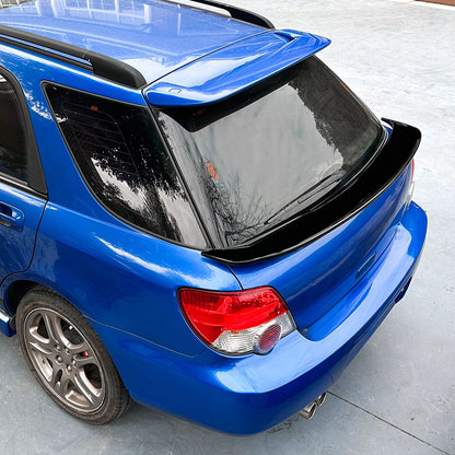 1x Gloss Black Rear Spoiler Lip for Subaru Impreza WRX (2001-2007)