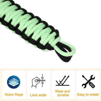 Door Limiting Straps Set for Jeep Wrangler JK (2011-2018) Black Light Green
