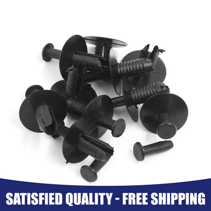 4 x Hole Plastic Push-in Rivet Fasteners for BMW Bumper Clips