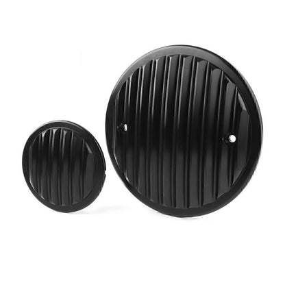 Black Finned Engine Cover for Victory Cross Country, Hammer, Vegas (2010-2017)
