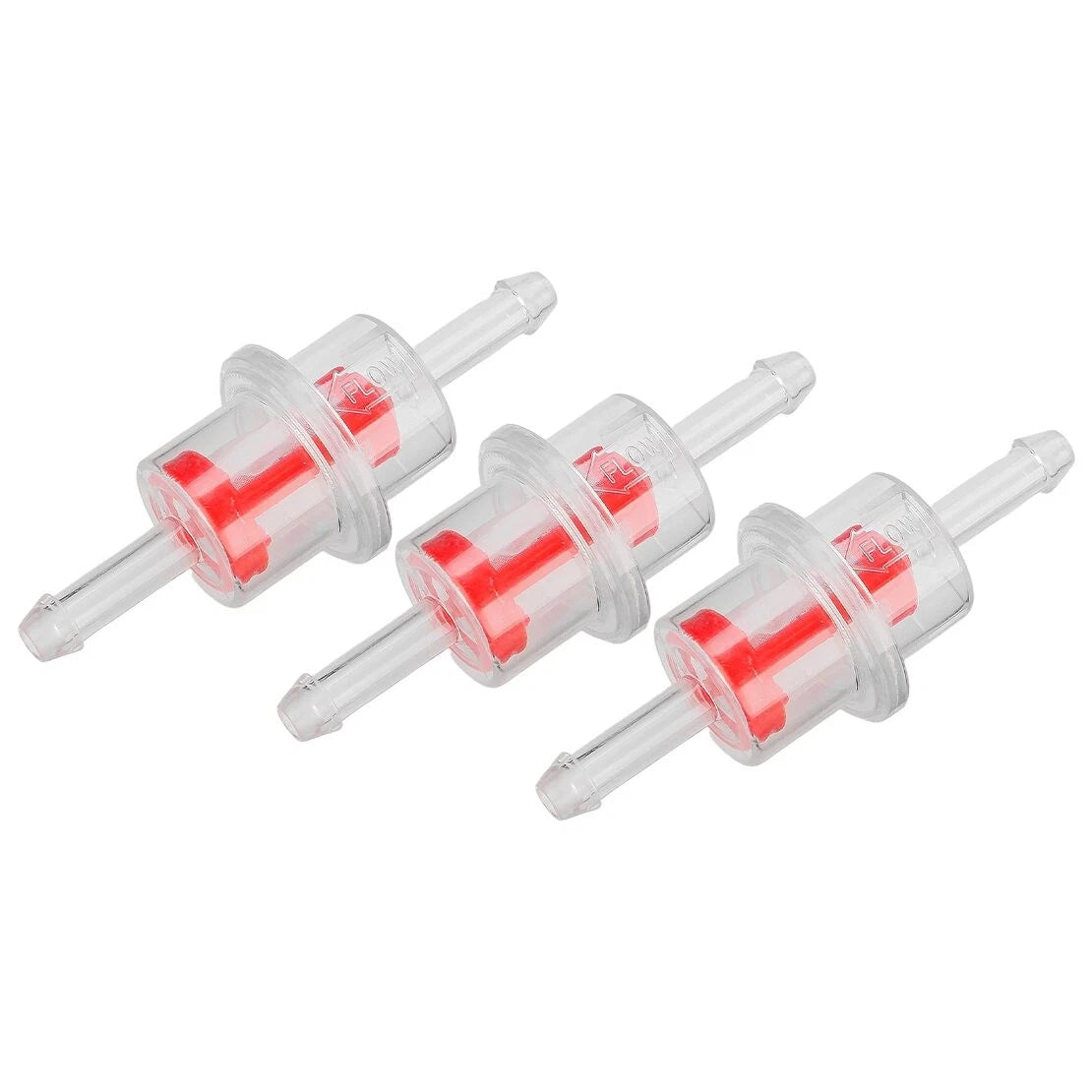3 x Inline Fuel Filter for Arctic Cat, Polaris, Honda, Kawasaki (2001-2009)
