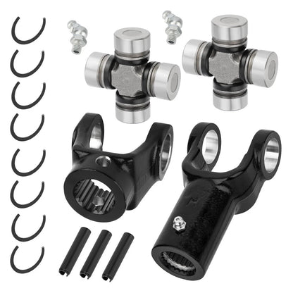 2 x Front Prop Shaft Yoke & U-Joint for Polaris RZR 900 (2011–2024)