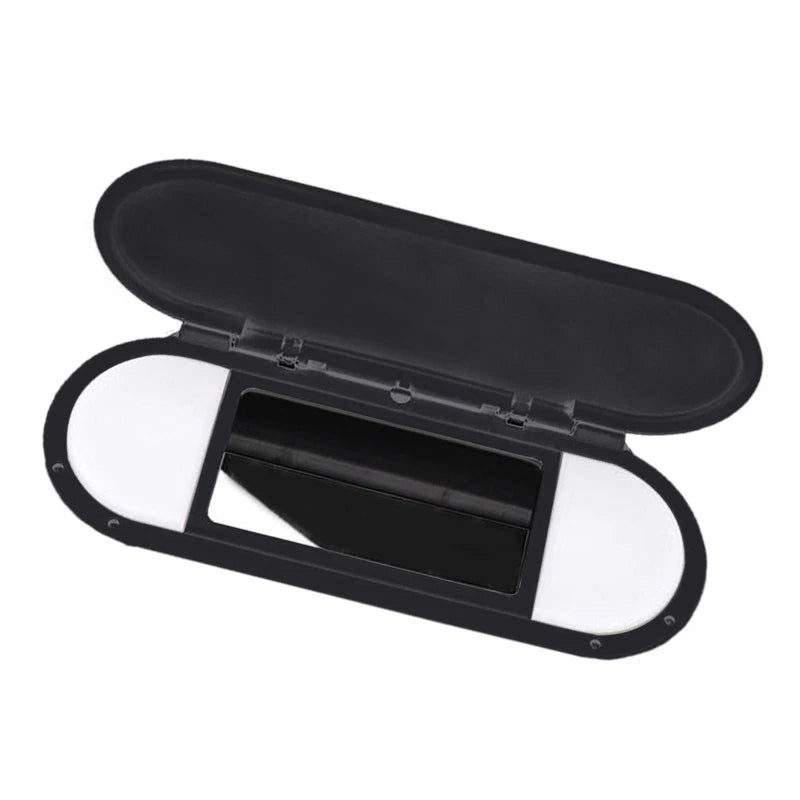 Black Car Sun Visor Vanity Mirror for BMW Mini F55 F56 F60 (2014-2022)