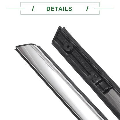 Front Left & Right Weatherstrip Window Seal for Acura RDX