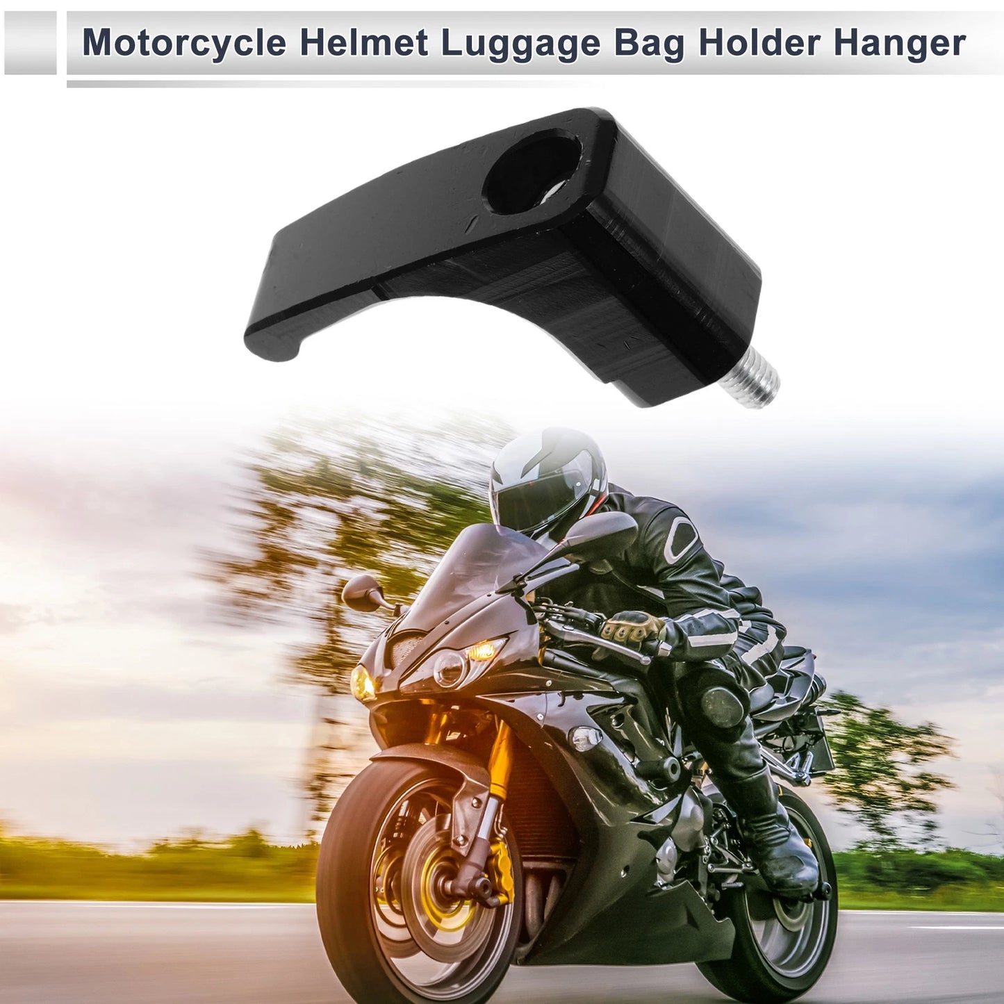 Hook / 1 Set 46mm / L-Shape Aluminum Alloy Motorcycle Hanging Hook for Motorcycle