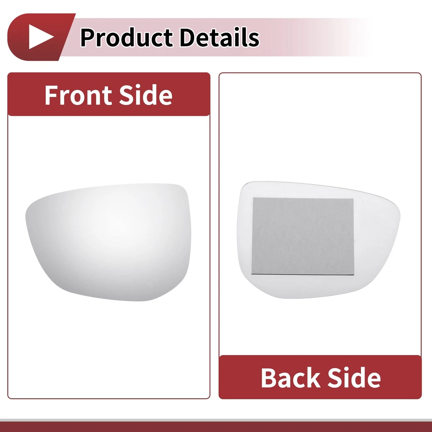 Left Side Wing Mirror Glass for Citroen C4 Cactus (2014-2018)