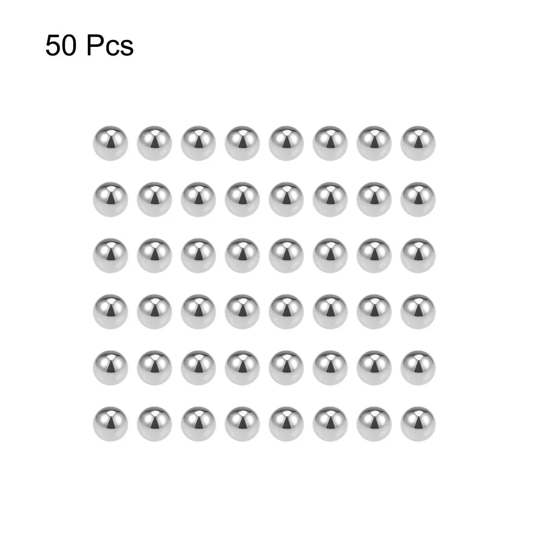 Precision Balls / 5.5mm / Solid Chrome Steel G10 Bearing Keychain Wheel 50pcs