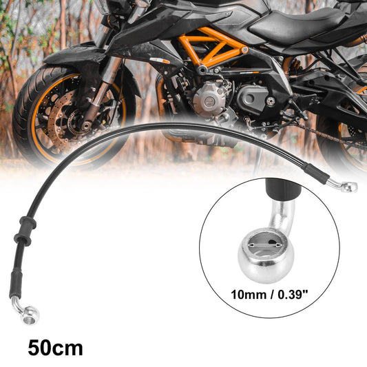 4 x 50cm Universal Brake Clutch Oil Hose Line Pipe Hydraulic for Motorcycle