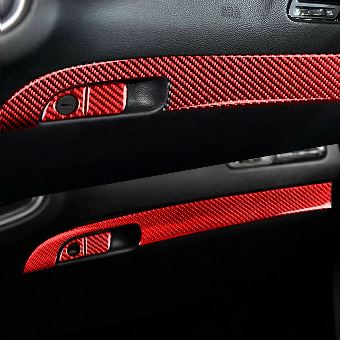 Set Co-Pilot Dashboard Frame Trim for 2015-2020 Dodge Charger
