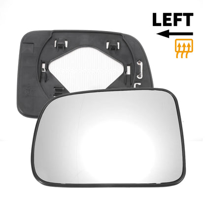 Left Side Heated White Mirror Glass for Honda HR-V CR-V (1996-2006)