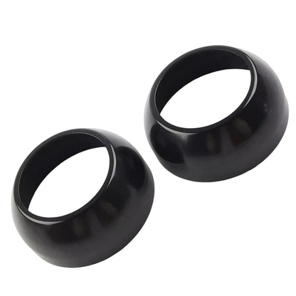 2 x Front Fork Boot Cap Covers 39mm for Harley Sportster Dyna FXR (2004-2023)