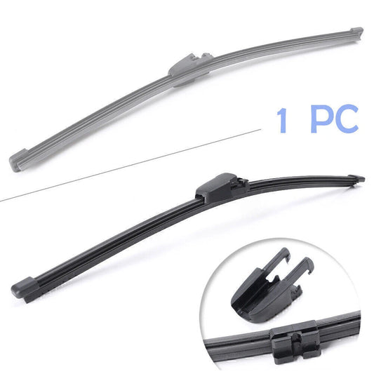 13" Universal Front & Rear Motorcycle Windshield Wiper Blades Set