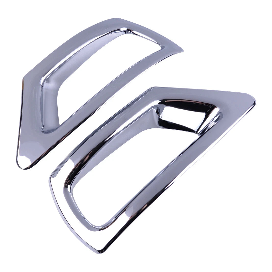 ABS Chrome Rear Fog Light Trim Covers for Dodge Journey (2011-2018)