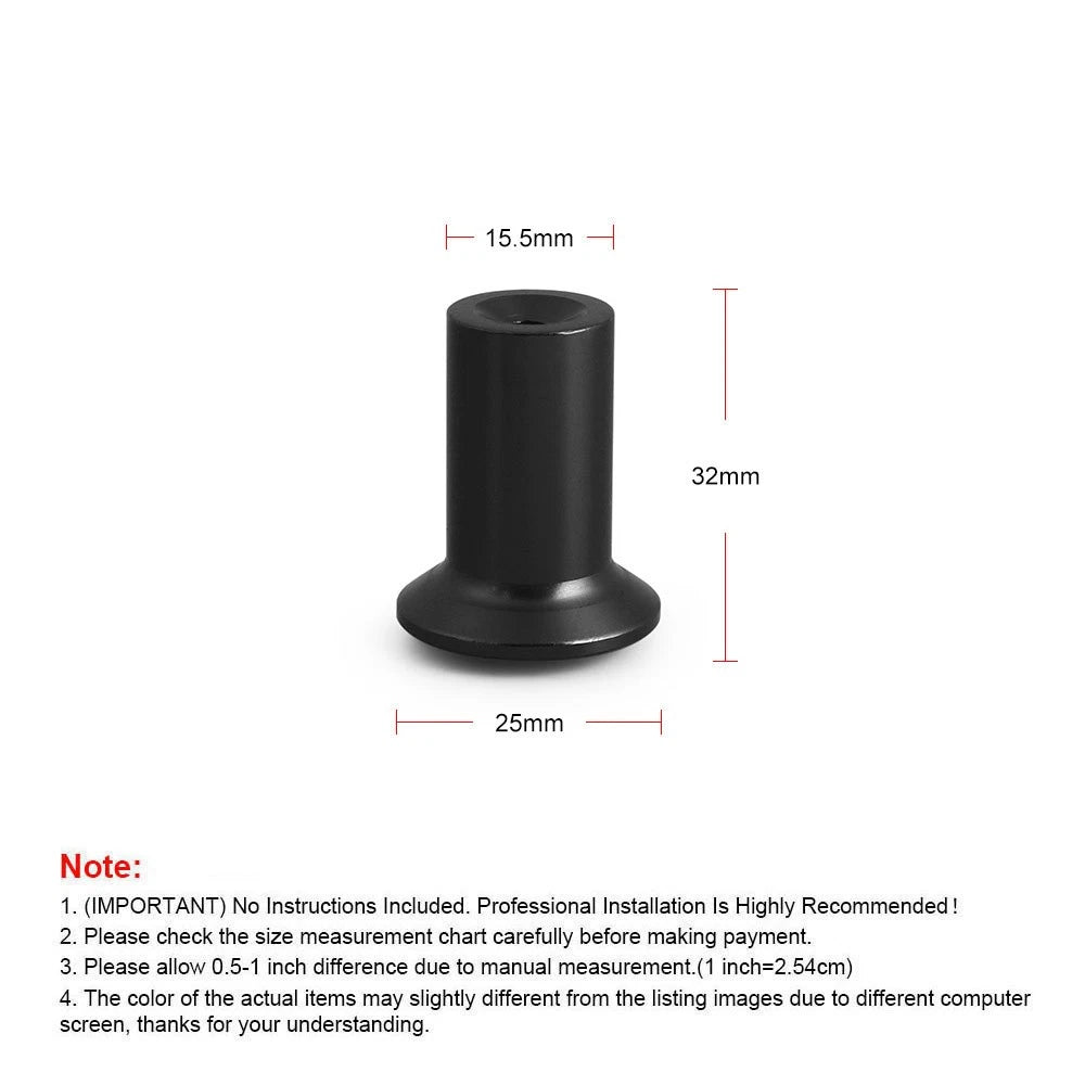 Black Hand Brake Handle Button Knob for Subaru BRZ WRX STI GT-86 (2013-2021)