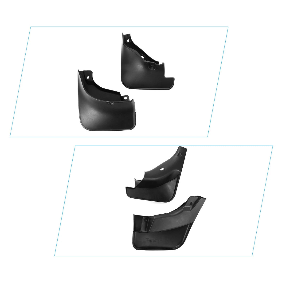 Mud Flap Splash Guards for Toyota Camry XLE (1992-1996)