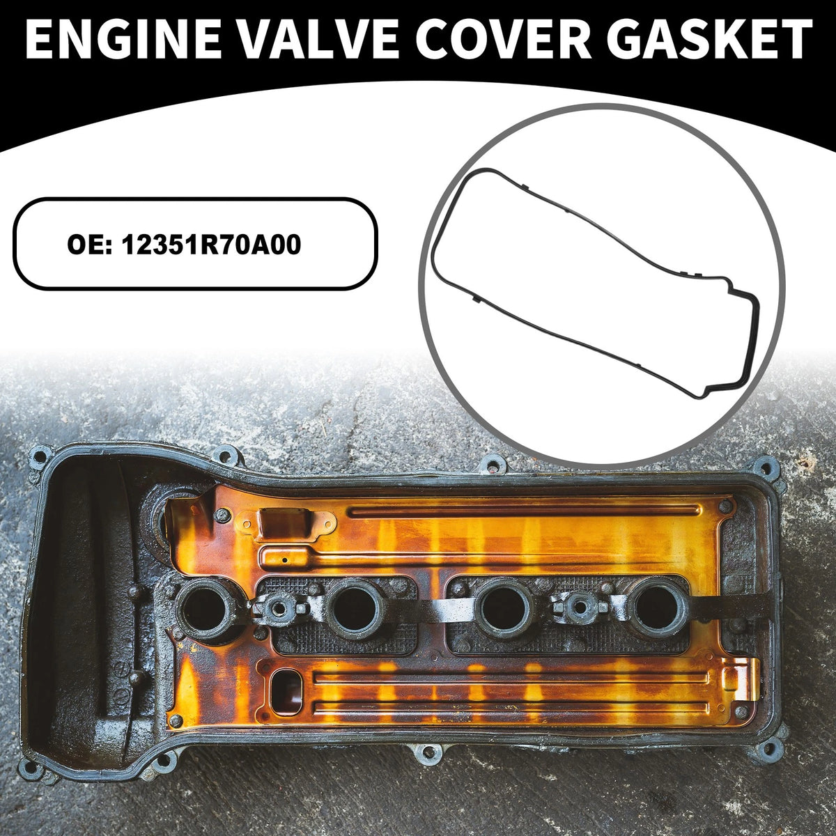 Valve Cover Gasket for Honda Accord, Odyssey (2003-2007)