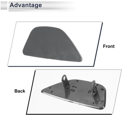 Bumper Headlight Washer Nozzle Cover for BMW 535i (2011-2016) Unpainted