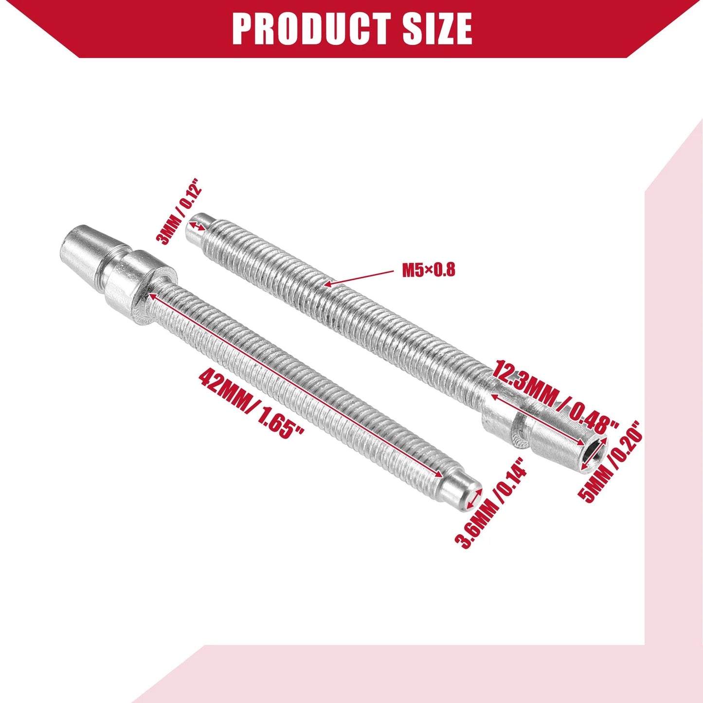 Headlight Horizontal Adjustment Screws  for Jeep Wrangler JK (2007-2018)