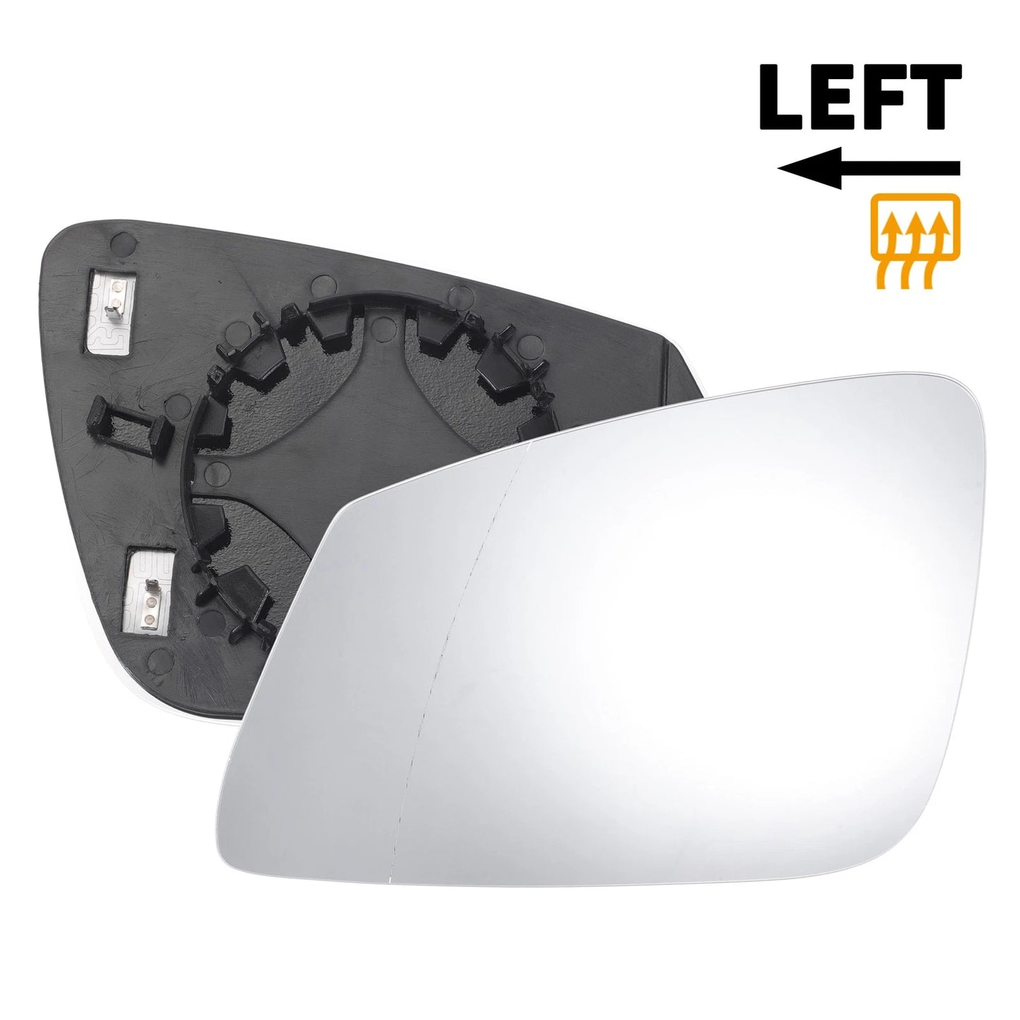 Left Side Heated White Mirror Glass for BMW 1 Series F20 F21 (2011-2019)