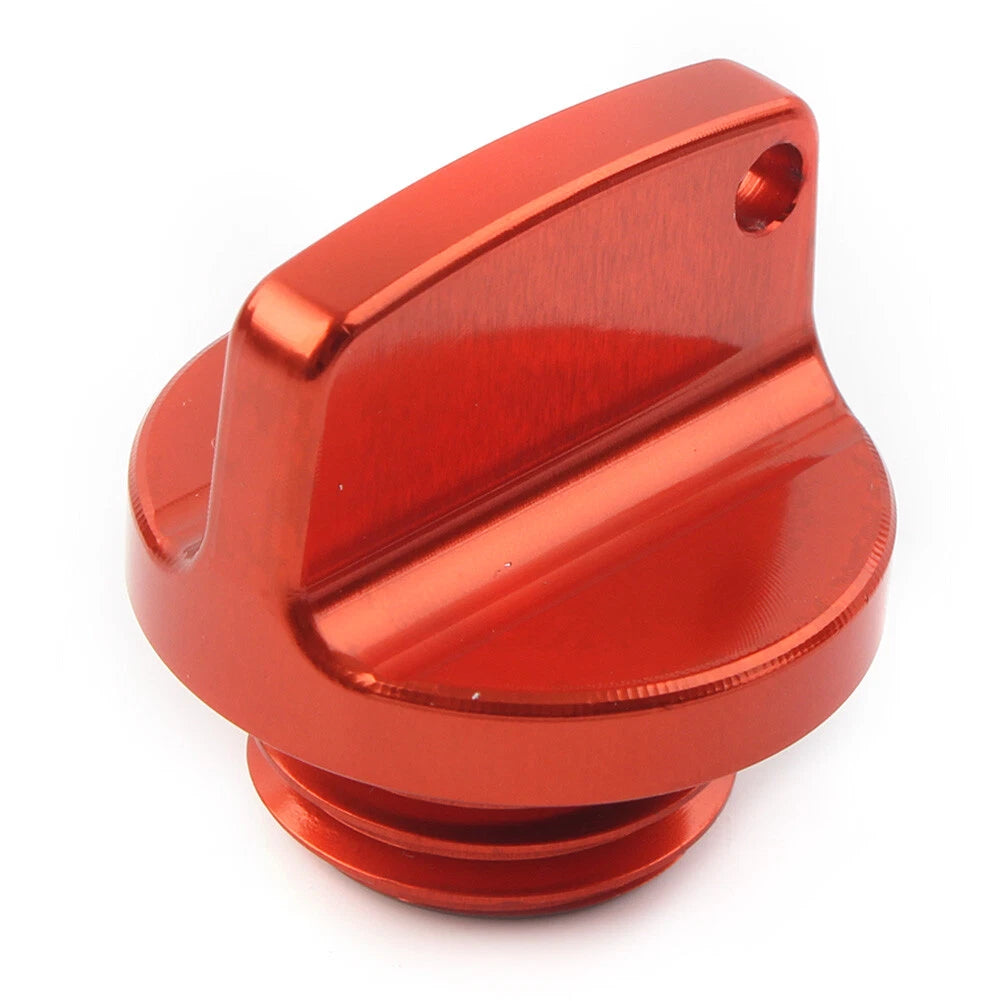 Red Aluminum Oil Filler Cap for Ducati Honda Kawasaki Yamaha Suzuki