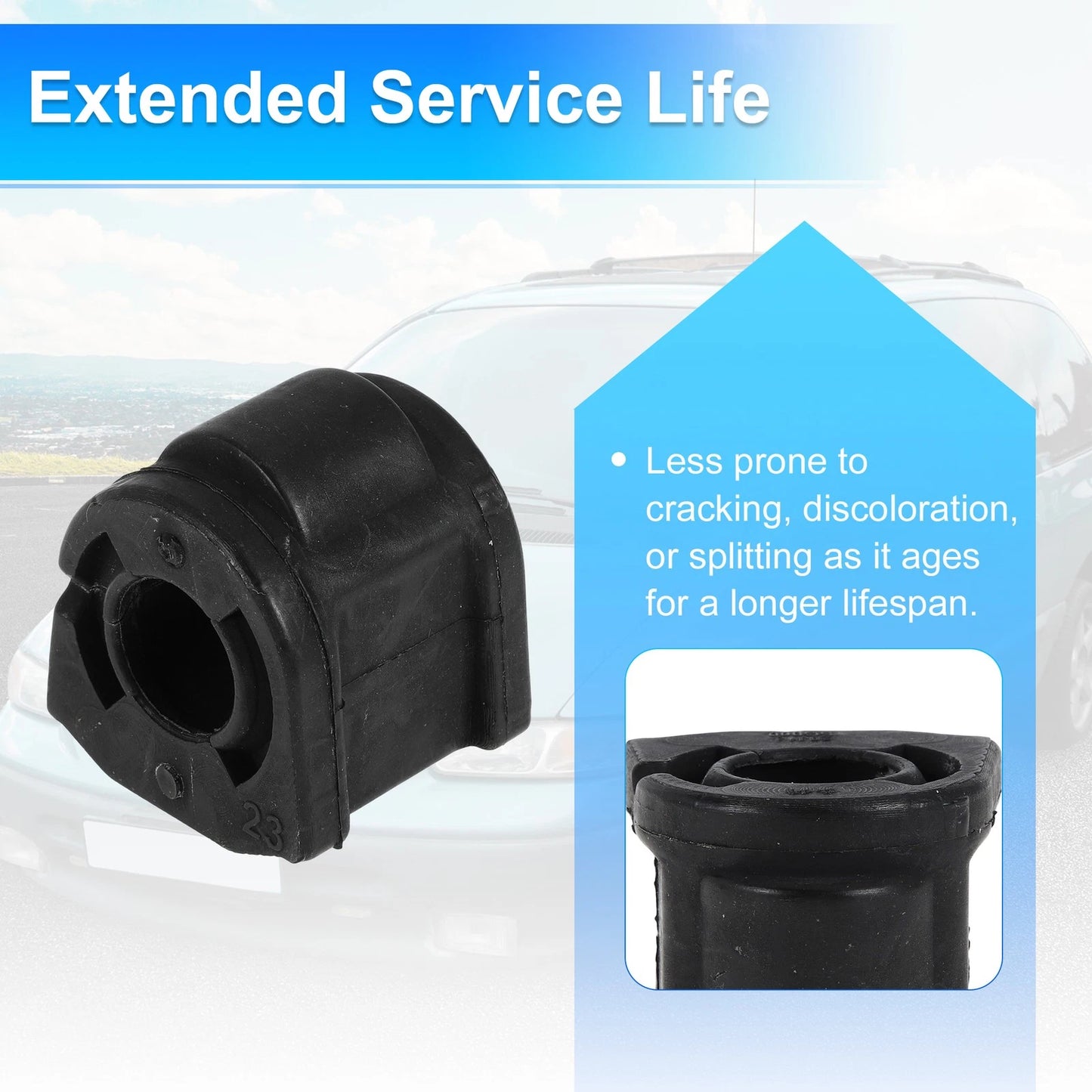 Stabilizer Sway Bar Bushing for Subaru Impreza (2012-2016) Black