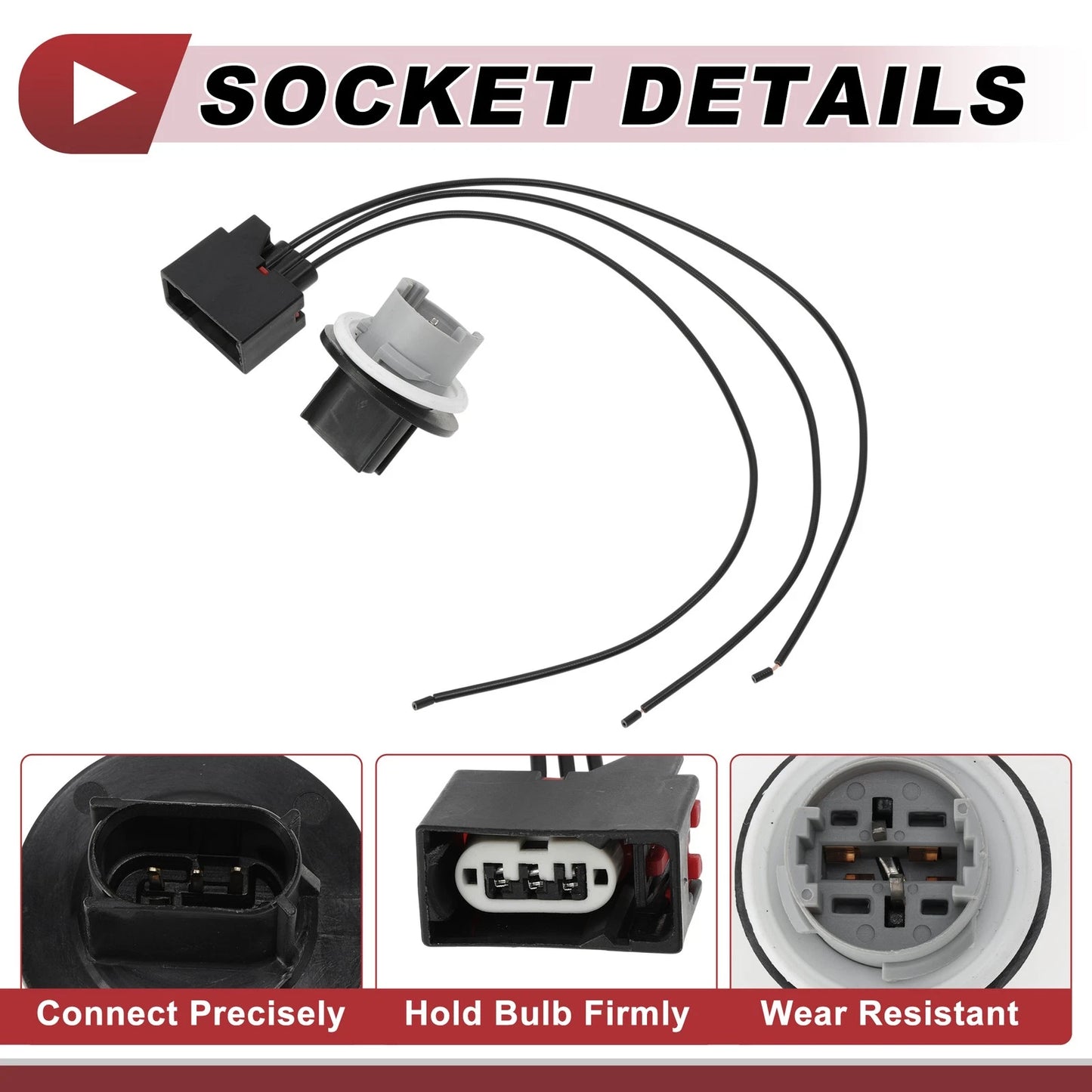 Front Turn Signal Light Socket Wiring for Chevrolet Camaro (2010-2013)