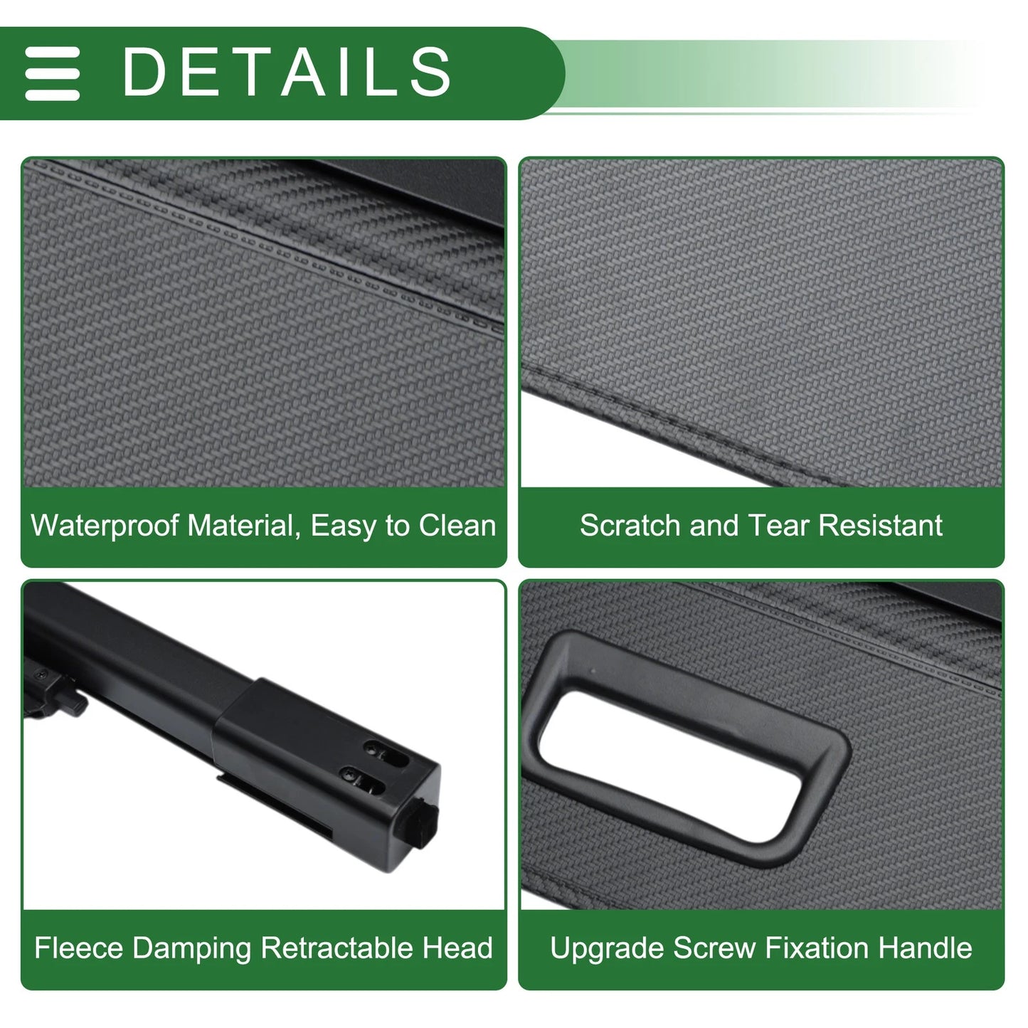 Cargo Cover for Mitsubishi Pajero Sport (2016-2022)