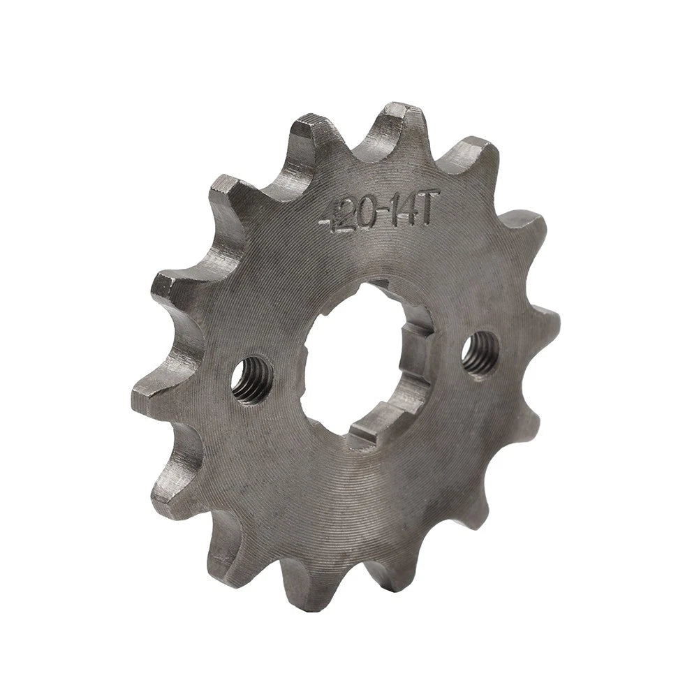 420 Chain 20mm 14T Front Sprocket for ATV Pit Bike 110cc 125cc 140cc
