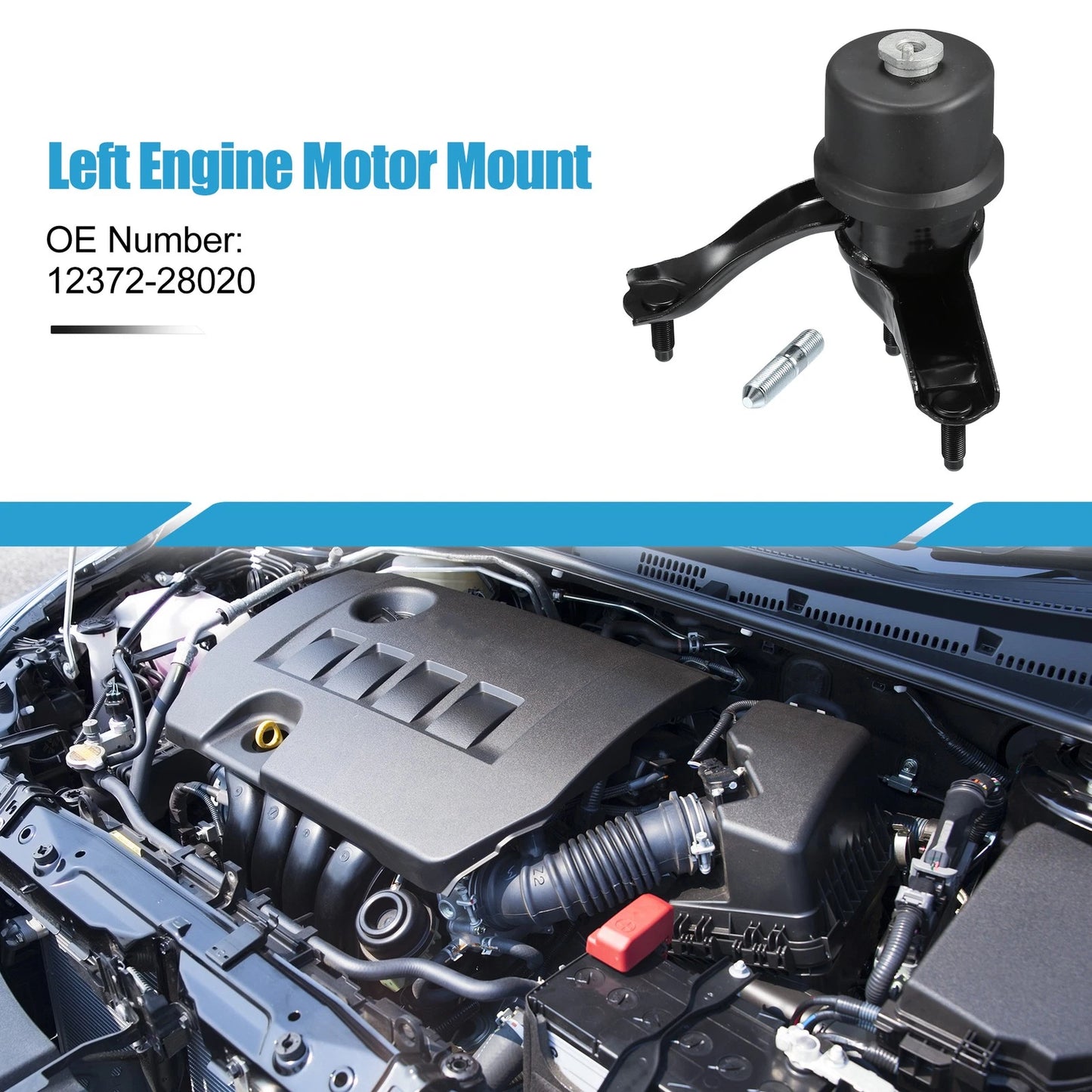 Left Engine Mount Insulator for Toyota Camry (2002–2006)