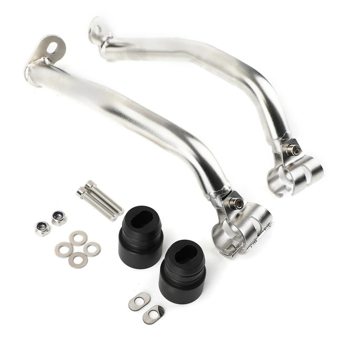 Crash Bar Extension Silver for BMW R 1250 GS Adv (2018-2021)