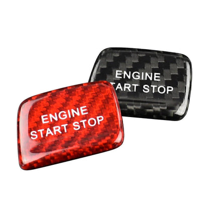 Carbon Fiber Engine Start Stop Button Cover for Chevrolet Camaro (2010-2023)