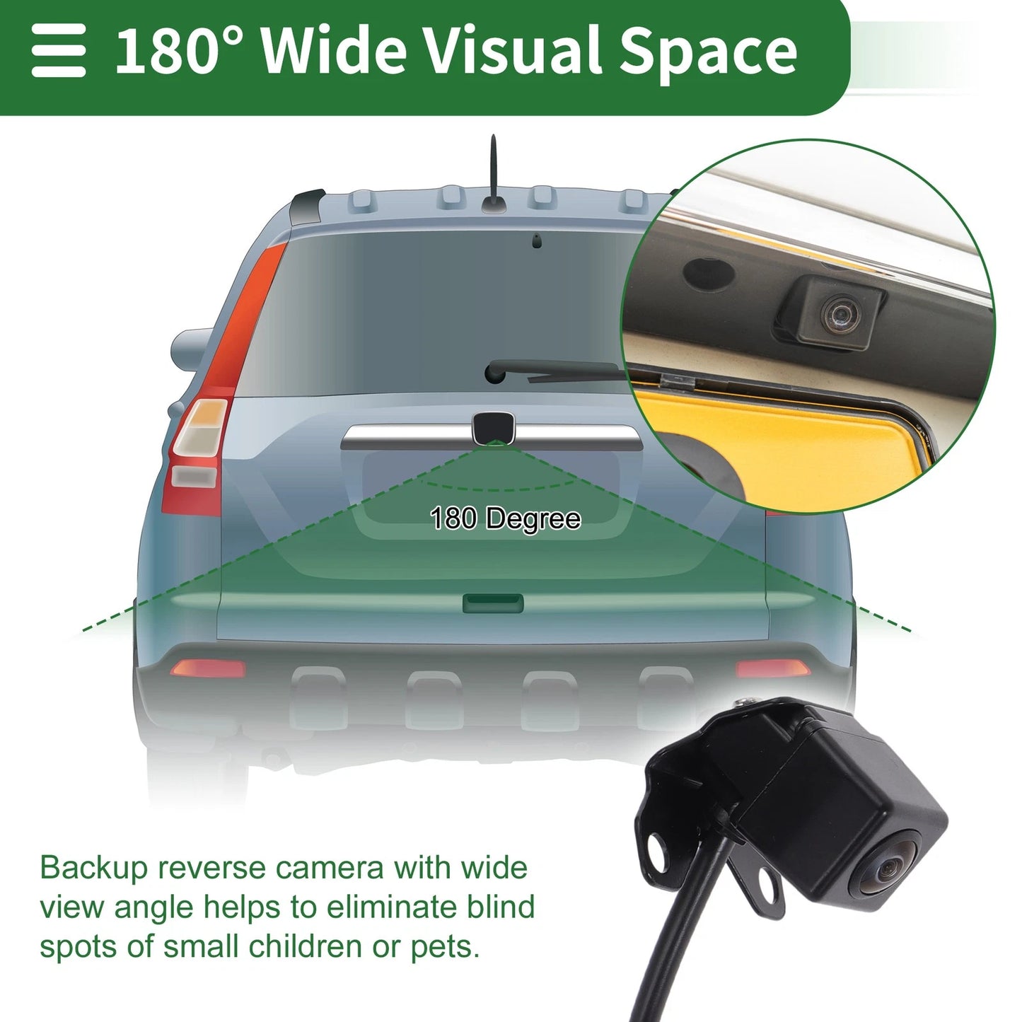 Rear View Camera for Kia Sportage (2012-2013)