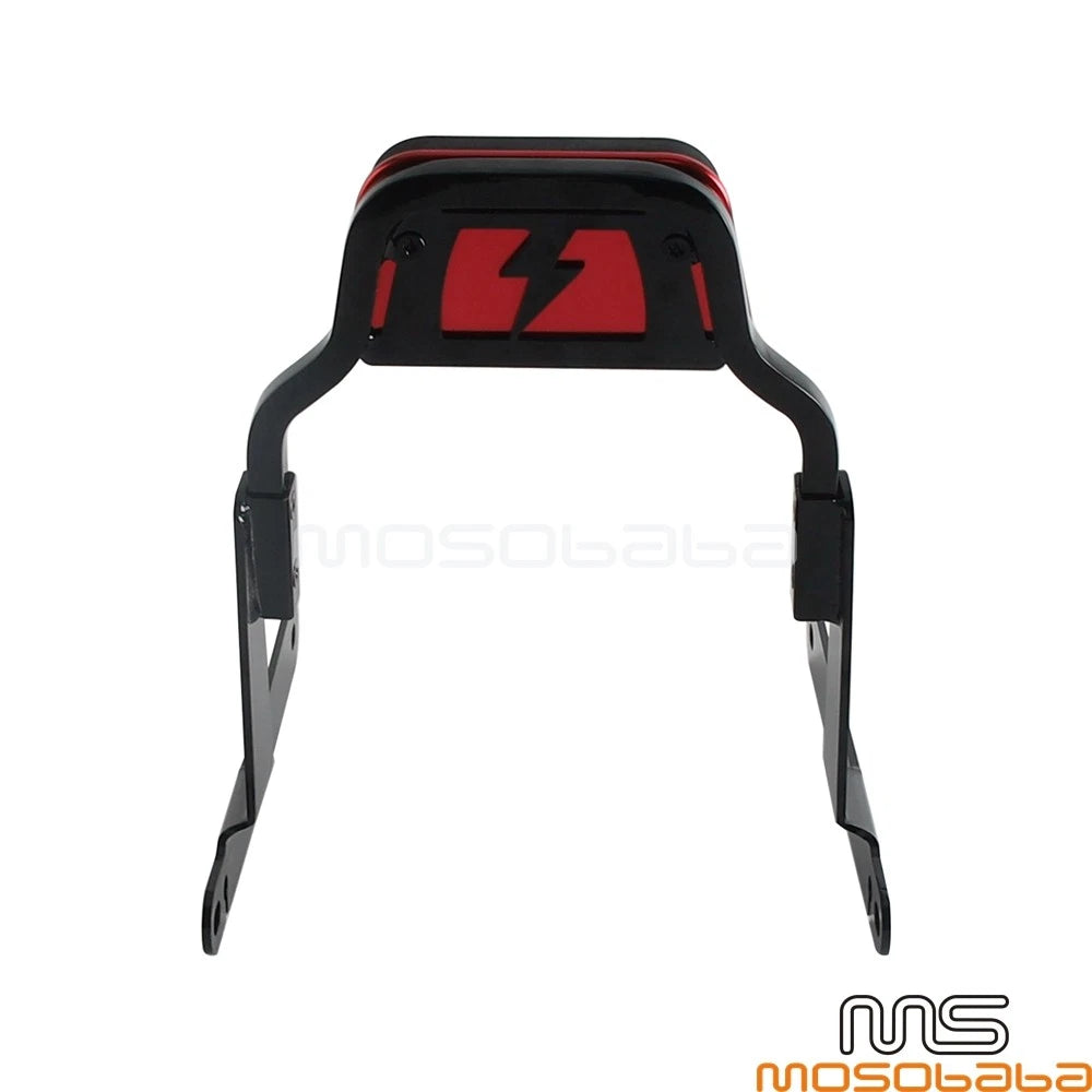 Rear Passenger Rest Pad Sissy Bar for Dyna Low Rider FXDL, Street Bob FXDB (2006-2017)