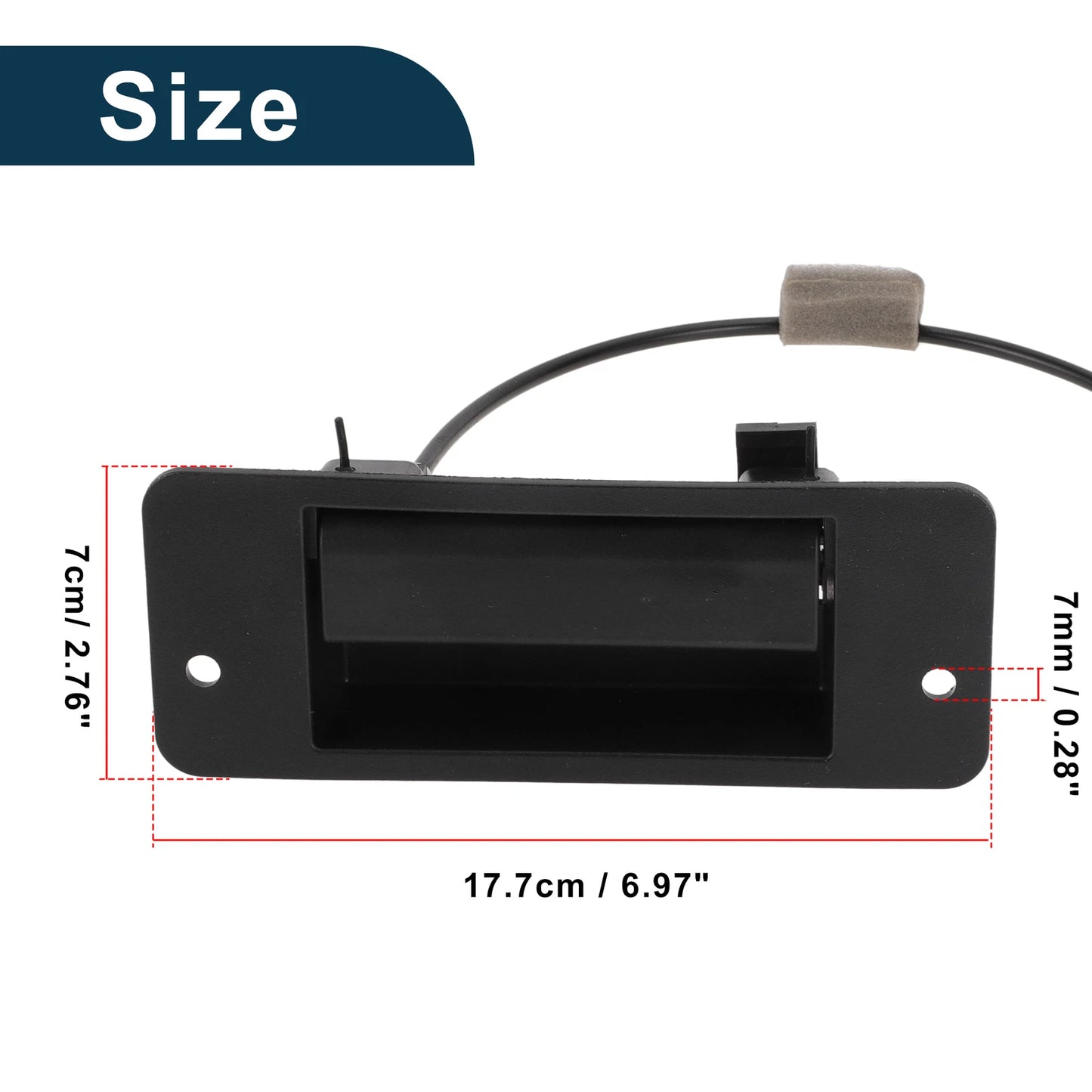 Tailgate Handle Bezel for Ford E150 E250 E350 E450 (2000-2023)