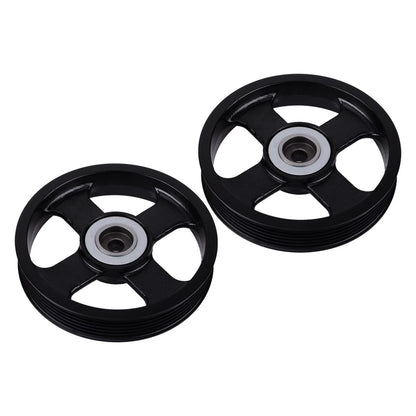 2 x Pulley Idler for Mitsubishi Lancer 2.0L (2009-2015)