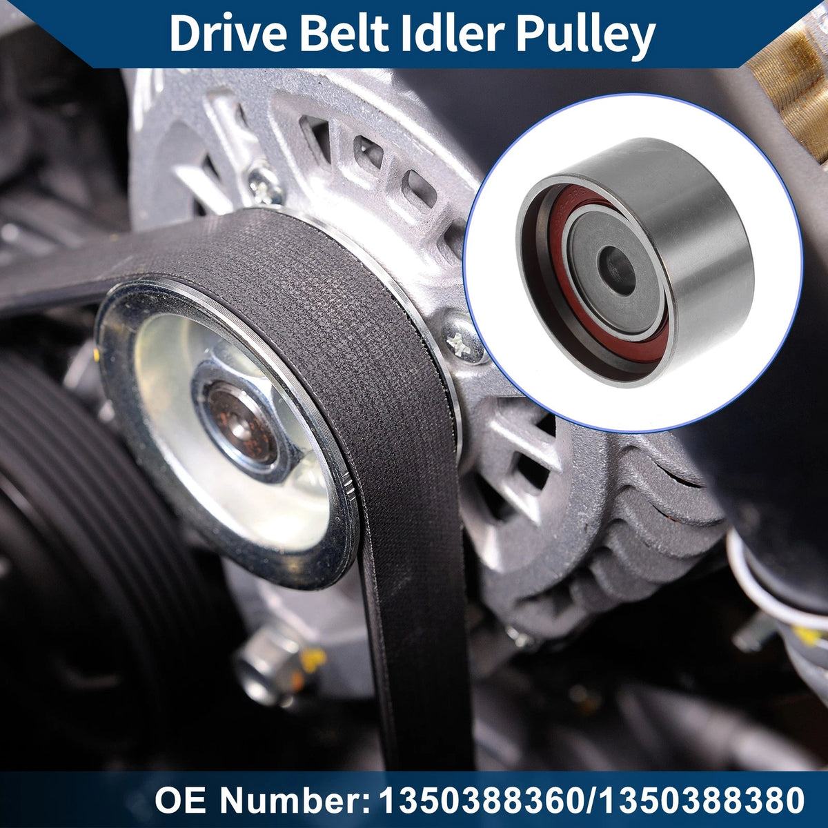 Drive Belt Idler Pulley for Toyota Camry (1987–2001)