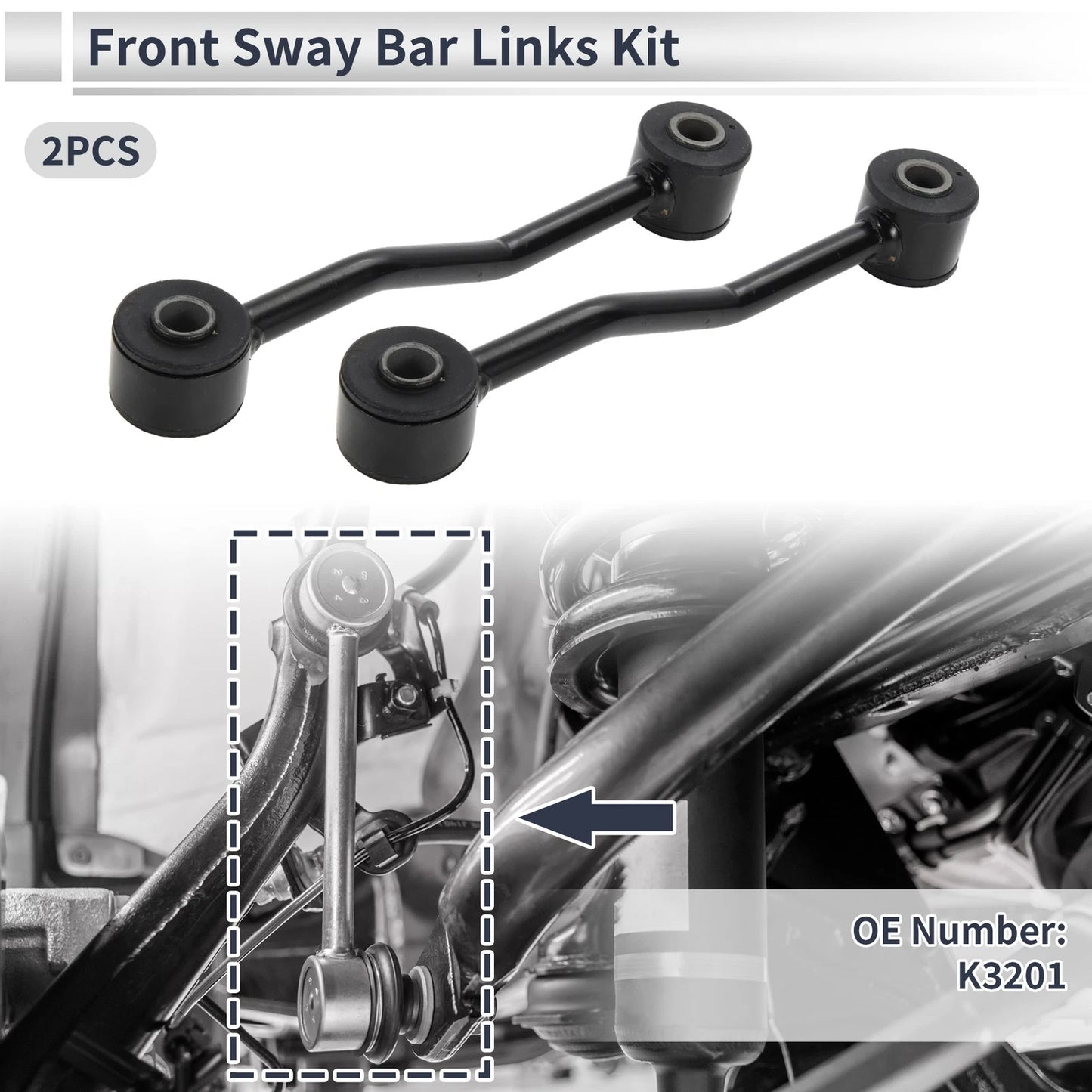 Front Stabilizer Bar Links  for JEEP GRAND CHEROKEE (1999-2004)
